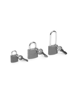 Set lacăt - 20 mm, 30 mm, 30 mm alungit - 3 buc/pachet