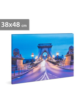 Tablou decorativ cu LED -