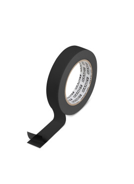 Bandă de instalare - spumă dublă față-verso - exterior - negru - 5 m x 19 mm