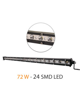 Bară Led Auto Off Road - 72W - 24 SMD LED Carguard