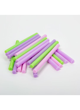 Baton termoadeziv -7 x 100 mm - coloare sidefată - 10 buc/pachet