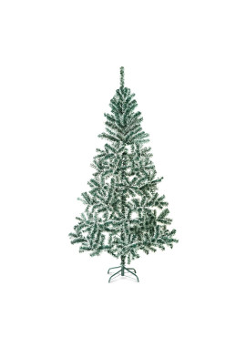 Brad artificial – 180 cm – cu aspect înzăpezit – PVC