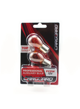 Set de 2 becuri PY21W - portocalii - CARGUARD