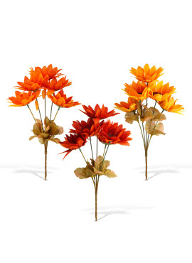 Decorațiune de toamnă – floarea-soarelui – 3 modele – 35 cm