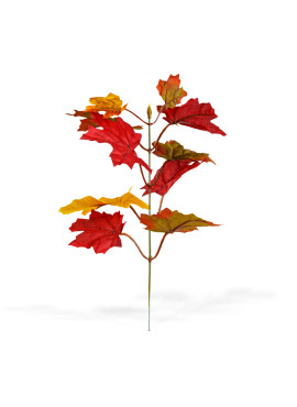 Decorațiune de toamnă – frunză – 30 cm – cu țepușă pentru fixare