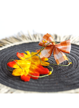 Decorațiune de toamnă – set 5 piese cu frunze – 2 modele