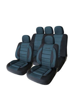 Huse universale premium pentru scaune auto albastru+negru - CARGUARD