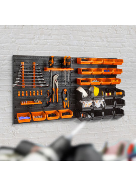 Organizator de perete, suport scule - 4 planșe, 47 x 27 cm - Handy