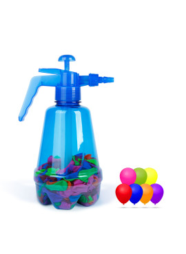 Set baloane de apă – 500 bucăți, cu rezervor de 1,7 L, multicolor