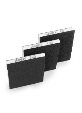 Set bureți de șlefuit - 125 x 100 x 12 mm - 3 buc / pachet