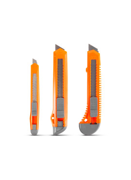 Set cutite tip cutter universale - 3 buc/pachet