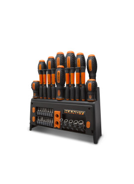 HANDY - Set surubelnite 39 piese cu suport